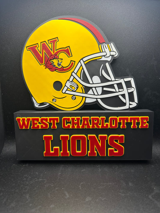 West Charlotte Lions Decor