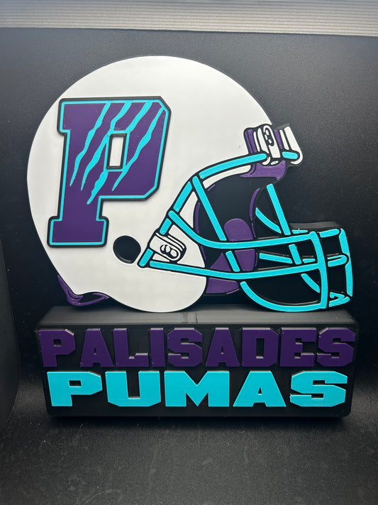 Palisades Pumas Football Decor