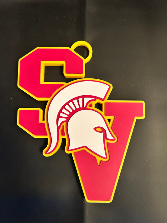 Sun Valley Spartans Inspired Big Chain