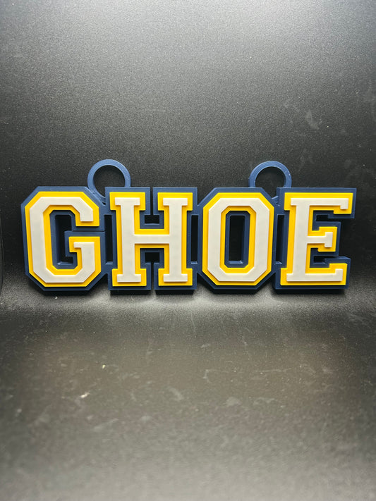 G H O E INSPIRED BIG CHIAIN