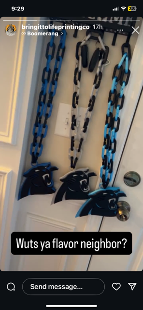 Sports Team Inspired Chains